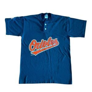 Vintage Russell Athletic Baltimore Orioles Baseball Jersey T-Shirt